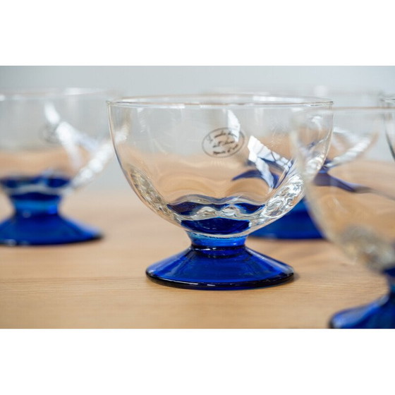 Image 1 of Ensemble de 7 tasses à dessert vintage pour Le Vecchie Fornaci dell'Arno, Italie 1990
