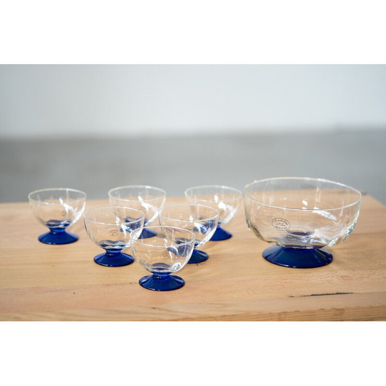 Image 1 of Ensemble de 7 tasses à dessert vintage pour Le Vecchie Fornaci dell'Arno, Italie 1990