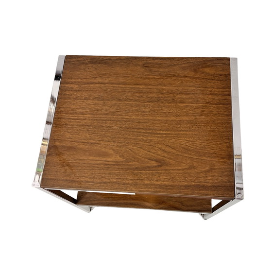 Image 1 of Table mobile moderniste ou bar Danemark 1970S.