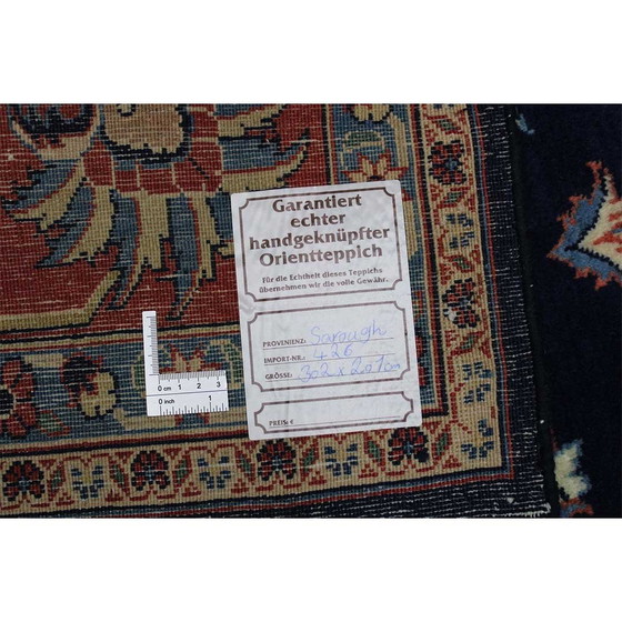 Image 1 of Tapis Saruq noué à la main 302X201