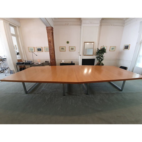 Image 1 of Table de conférence vintage par Froscher, Allemagne 1970