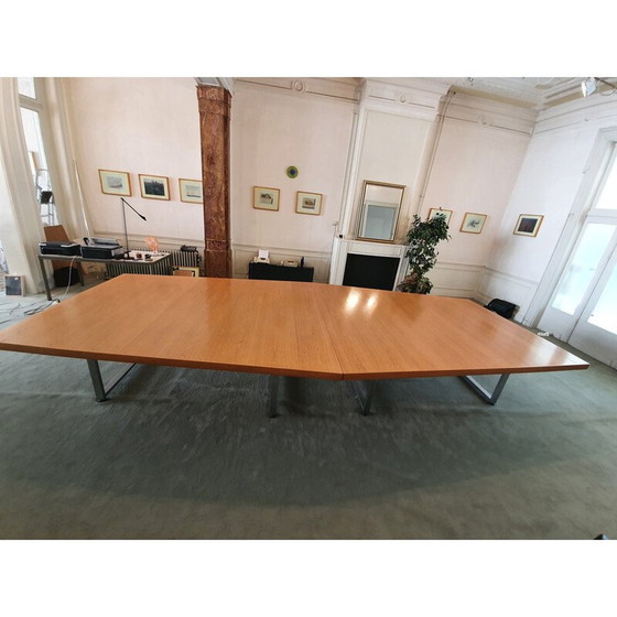 Image 1 of Table de conférence vintage par Froscher, Allemagne 1970