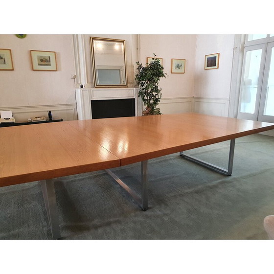 Image 1 of Table de conférence vintage par Froscher, Allemagne 1970