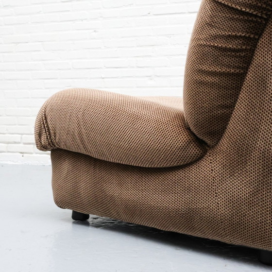 Image 1 of Mimo Padova Chenille Lounge Armchair