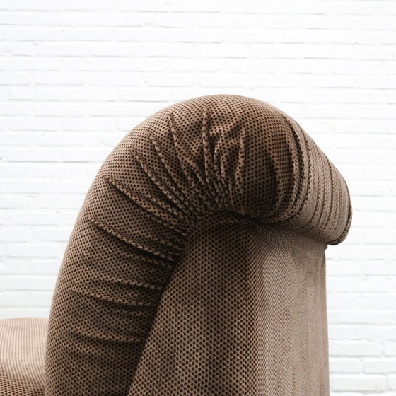 Image 1 of Mimo Padova Chenille Lounge Armchair