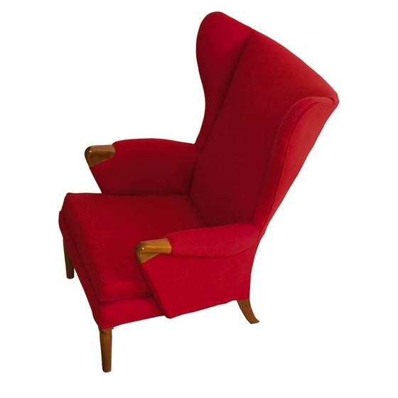 Image 1 of Impressionnant fauteuil 757 Parker Knoll Wingback, 1960S