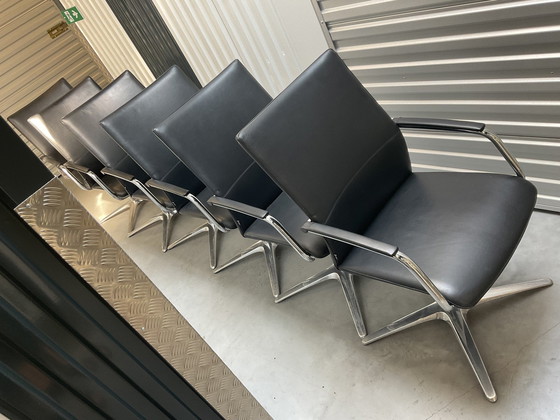 Image 1 of 6X Klöber Ciello Cie 91 Meeting Swivel Chair