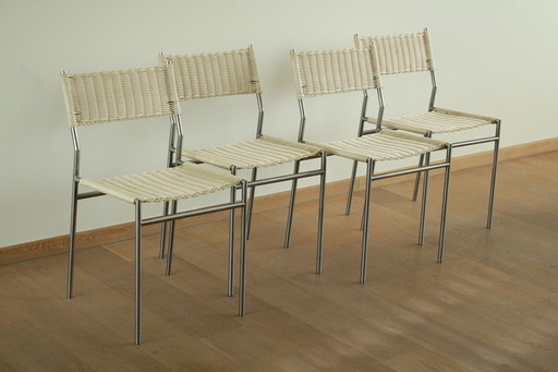 4 X Se05 Dining Chairs By Martin Visser For 'T Spectrum