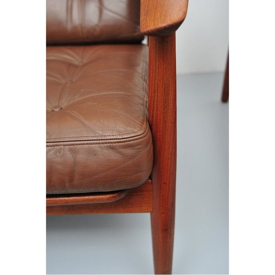 Image 1 of Fauteuil vintage en teck par Arne Vodder pour France et Søn, 1960