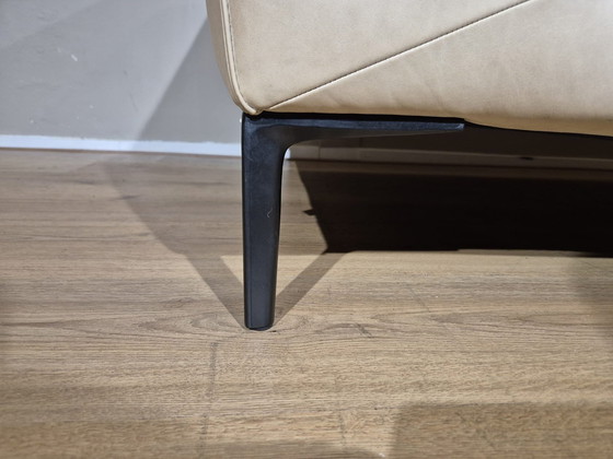 Image 1 of Pode Fold - Canapé 2,5 places - Crème - Marron - Cuir - Design