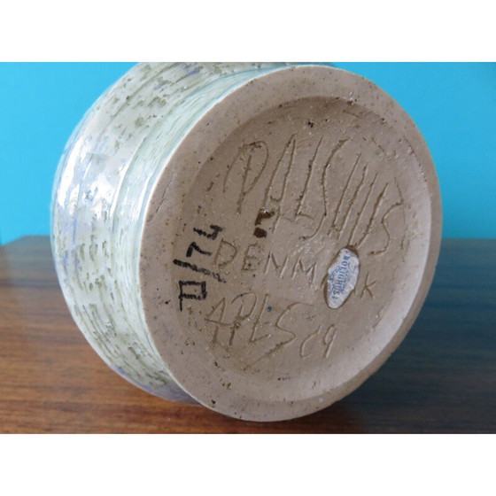 Image 1 of Vase vintage en grès, Danemark 1965