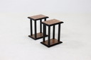 2 X Tables d'appoint vintage style Memphis