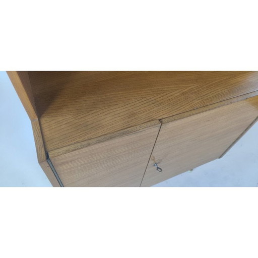 Bibliothèque vintage en bois par Up Závody, Tchécoslovaquie 1965