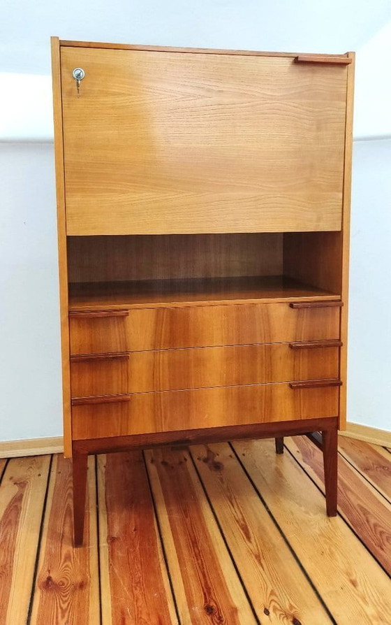 Image 1 of Secretaire attribué à Frantisek Mezulanik pour Up Závody, ancienne Tchécoslovaquie, années 1960