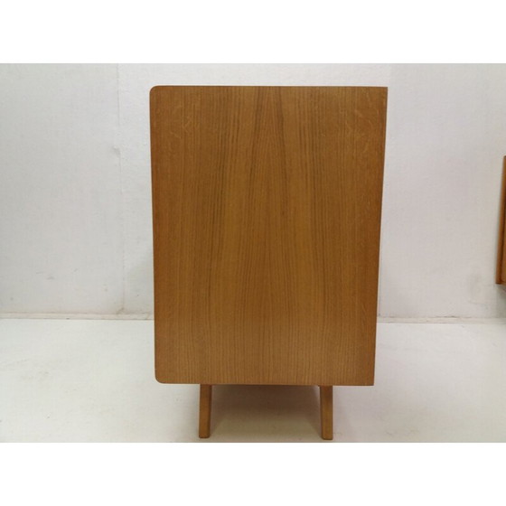 Image 1 of Commode vintage en chêne par Jiroutek, Tchécoslovaquie 1960