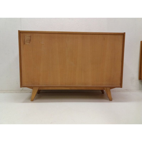 Image 1 of Commode vintage en chêne par Jiroutek, Tchécoslovaquie 1960