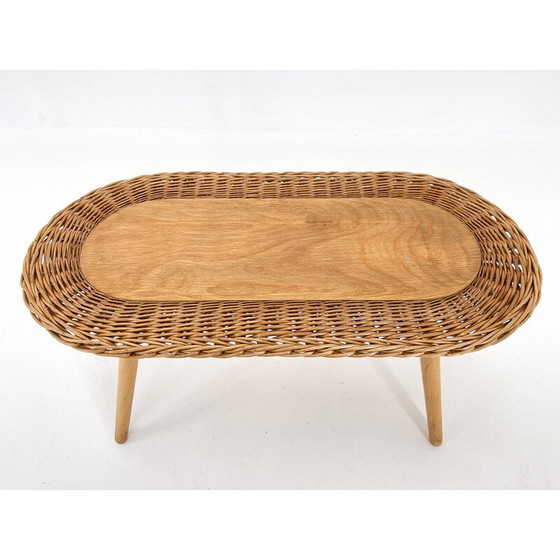 Image 1 of Table d'appoint vintage par Jan Kalous pour Uluv, Tchécoslovaquie 1970