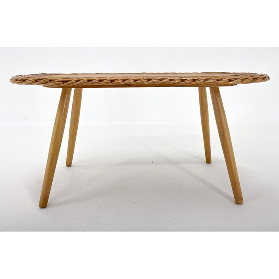 Image 1 of Table d'appoint vintage par Jan Kalous pour Uluv, Tchécoslovaquie 1970
