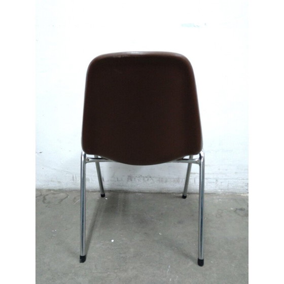 Image 1 of Ensemble de 8 chaises vintage par Pollak Orly Sulo, 1979