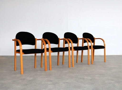 4X chaises vintage Ikea