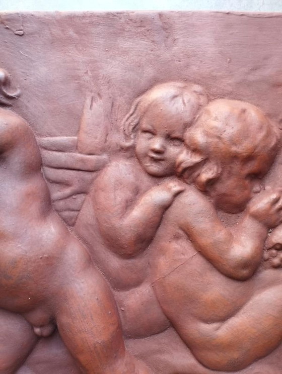 Image 1 of Grand Bas-Relief D' Après Edme Bouchardon