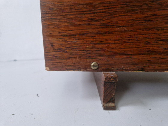 Image 1 of Porte-revues vintage en placage de bois de rose