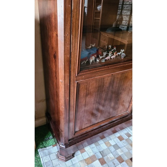 Image 1 of Bibliothèque vintage en palissandre et placage de chêne