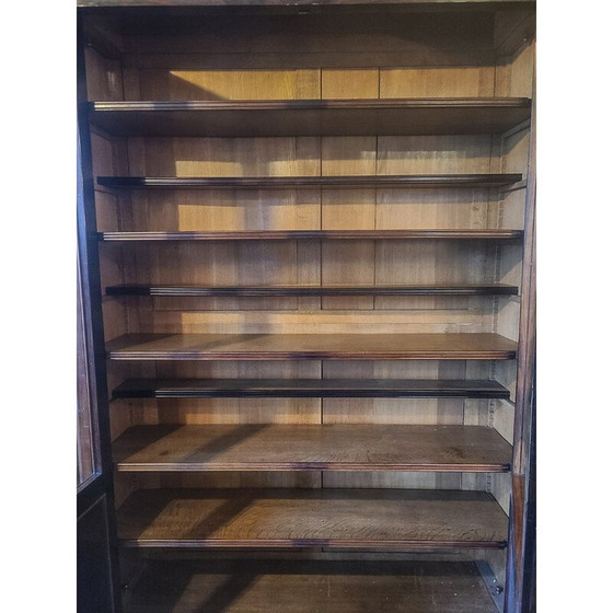 Image 1 of Bibliothèque vintage en palissandre et placage de chêne