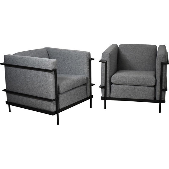 Image 1 of Paire de fauteuils vintage par Harvink, Pays-Bas 1980