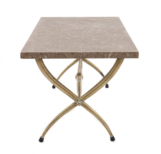 Image 1 of Table Basse En Marbre Par Raymond Subes