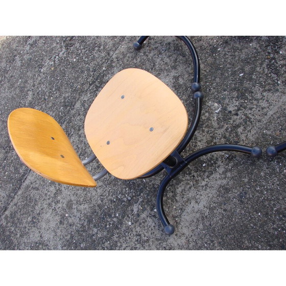 Image 1 of Ensemble de 4 chaises Kinnarps vintage, 1970