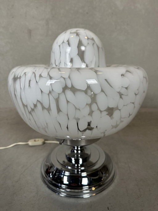 Lampe de table vintage design des années 1970 - Murano