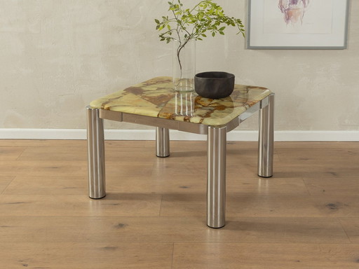 60S Table d'appoint en onyx