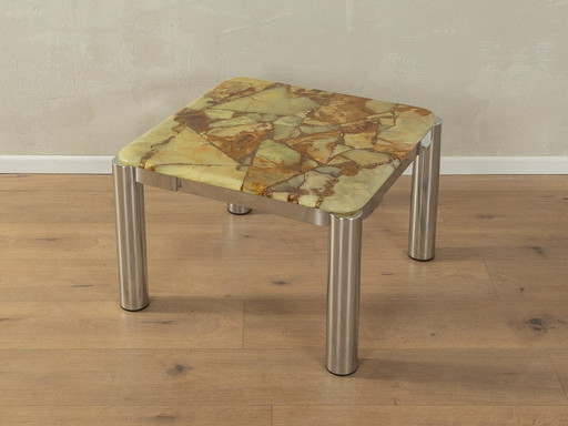 60S Table d'appoint en onyx