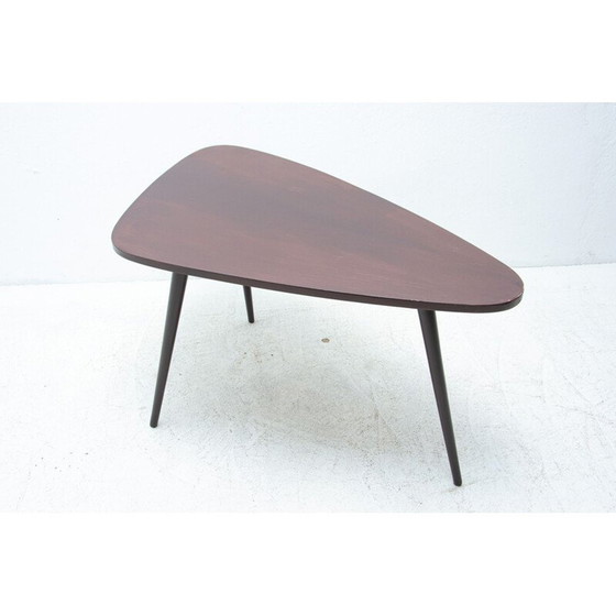 Image 1 of Table basse vintage en hêtre teinté, 1960