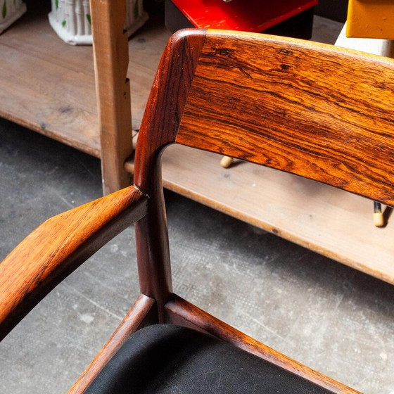 Image 1 of Fauteuil vintage en bois de rose pour Scantic, 1960