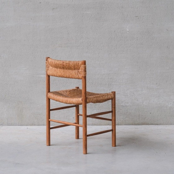 Image 1 of Ensemble de 4 chaises vintage par Charlotte Perriand pour Robert Sentou, France 1870