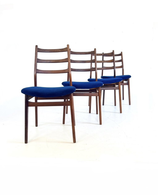 4X chaises de salle à manger Casala restaurées années 60