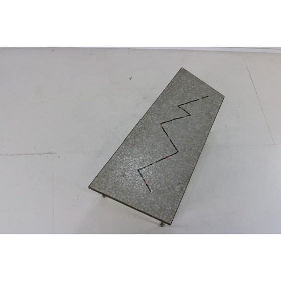 Image 1 of Table basse vintage en mosaïque de Berthold Müller, Allemagne 1960