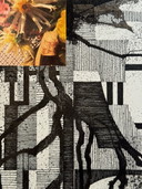 Un ensemble de 2 œuvres d'art avec des éléments de collage - Eugene Eechaut (1928-2019)