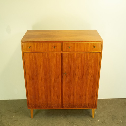 Commode, noyer, années 1960