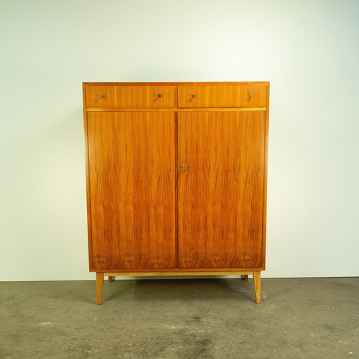 Commode, noyer, années 1960