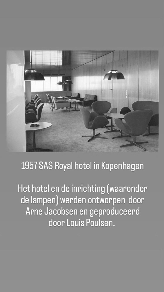 Image 1 of Lampe suspendue design vintage