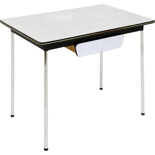 Table de cuisine vintage en formica, Suède 1950