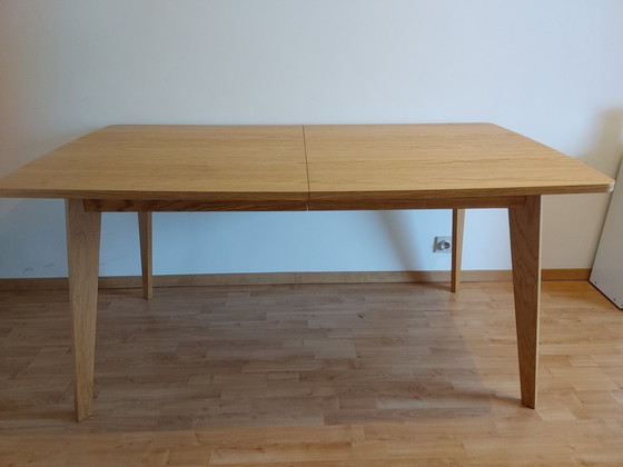 Image 1 of Table de salle à manger en chêne, extensible