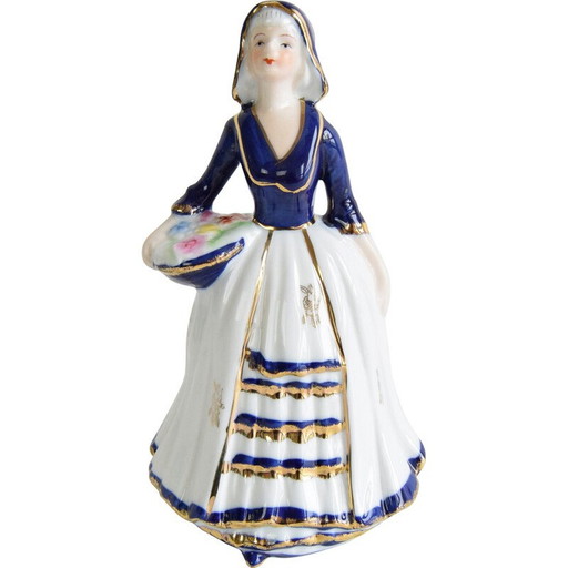 Sculpture vintage en porcelaine, Tchécoslovaquie 1970