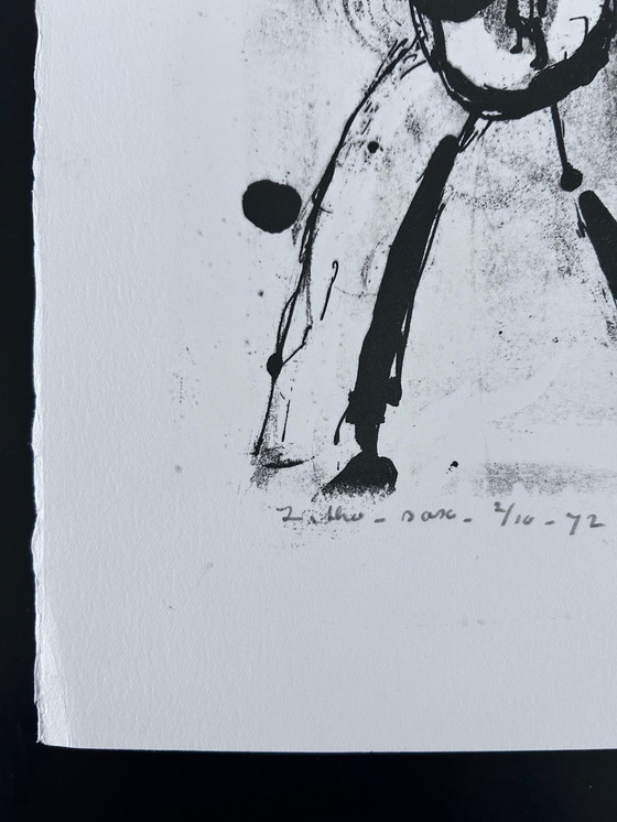 Image 1 of Sérigraphie Wim Motz - Sax