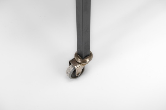 Image 1 of Chariot vintage en métal et teck, 1960S