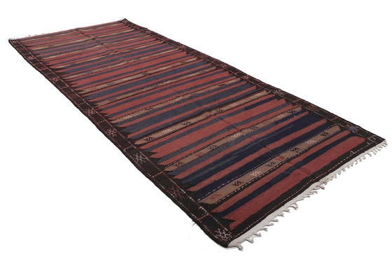 Image 1 of Original Modern Style Kilim Deko Design 370 X 160 Cm Top Condition