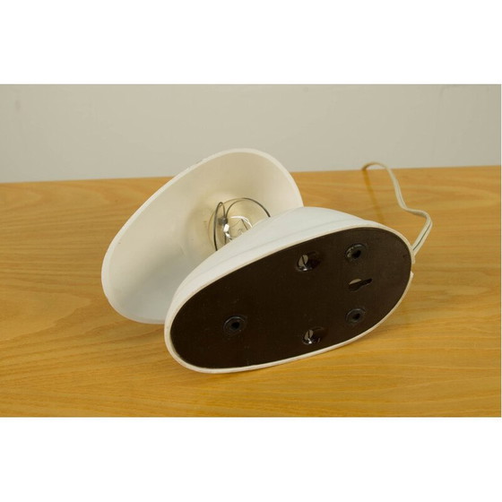 Image 1 of Lampe de table vintage en bakélite blanche, 1960